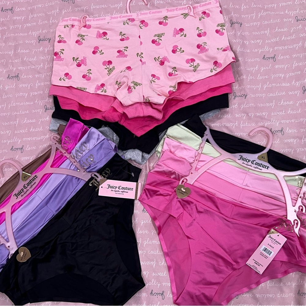 New underwear Juciy couture XL in size, “TOP ONES AVAILABLE ONLY